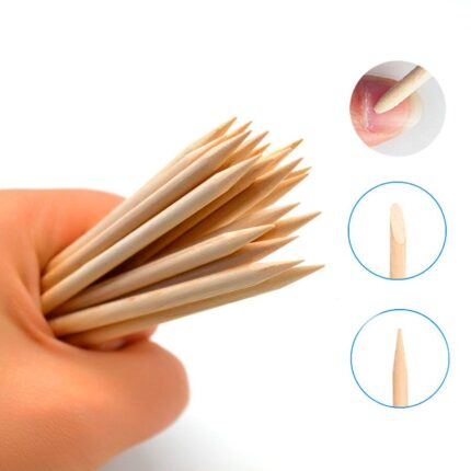 Palillos De Madera Para Empujar Cutícula Amy Beauty
