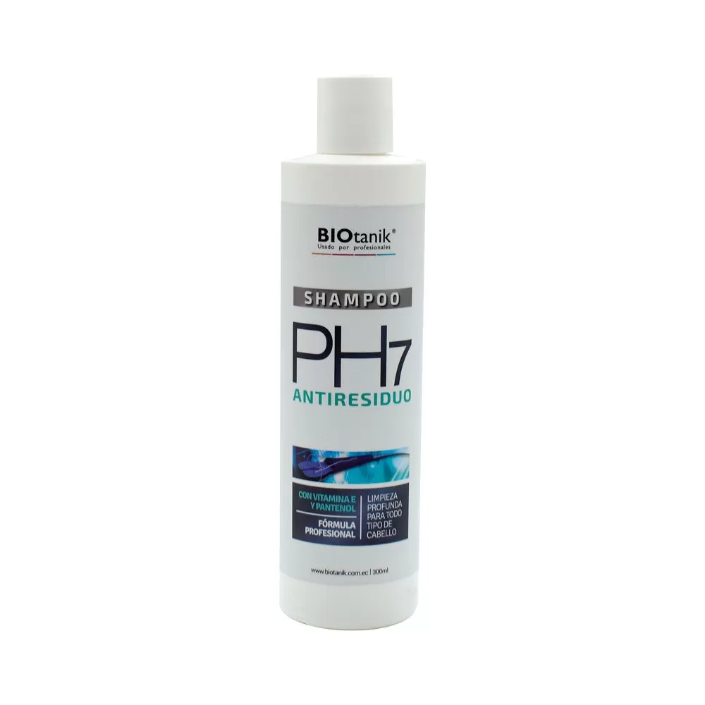192339 SHAMPOO PH7 ANTIRESIDUO CON VITAMINA E - BIOTANIK - Imagen 1