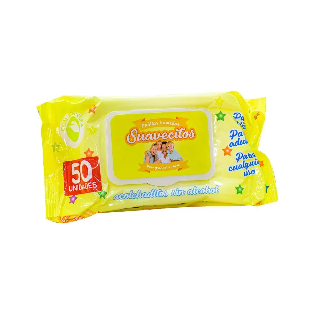 810773 TOALLITAS HUMEDAS SUAVECITOS ALOE VERA - Imagen 1