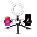 Aro de Luz con Doble Soporte P/Celular - Imagen 2