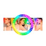 Aro De Luz Multicolor RGB Led Soft Ring Light Colores 13 Pulgadas - Imagen 2