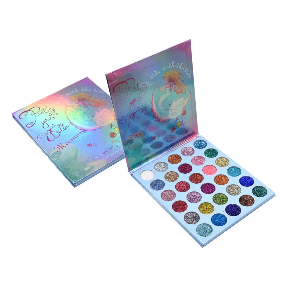 H-014-1 Glitter Eyeshadow Palette