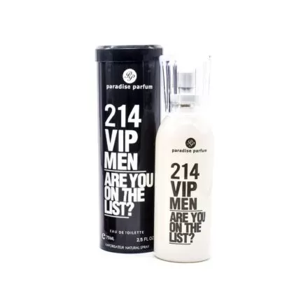 Perfume Paradise 214 Vip Men Tubo 75ml.