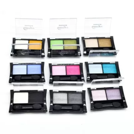 Eyeshadow Duo-Metalizada Quianyu
