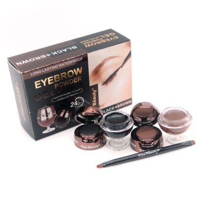 Gel de cejas Eyebrow Powder Black-Brown