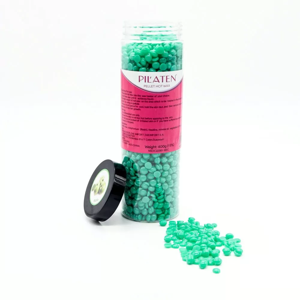 ZAR-DW-205-11 Bolitas de Cera Depilatoria en Tacho (Apple) Pilaten