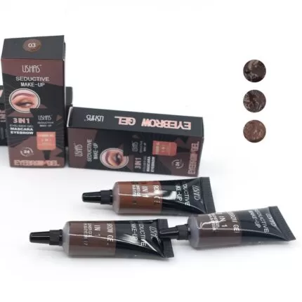3 En 1 Eyeliner Gel Mascara Eyebrow Ushas