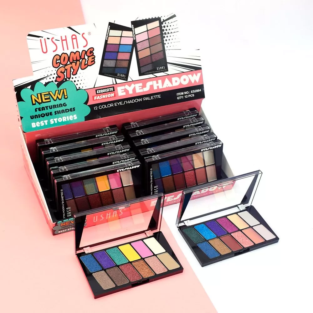 ZAR-ES2864-4 Exquisite Fashion Eyeshadow Comic Style
