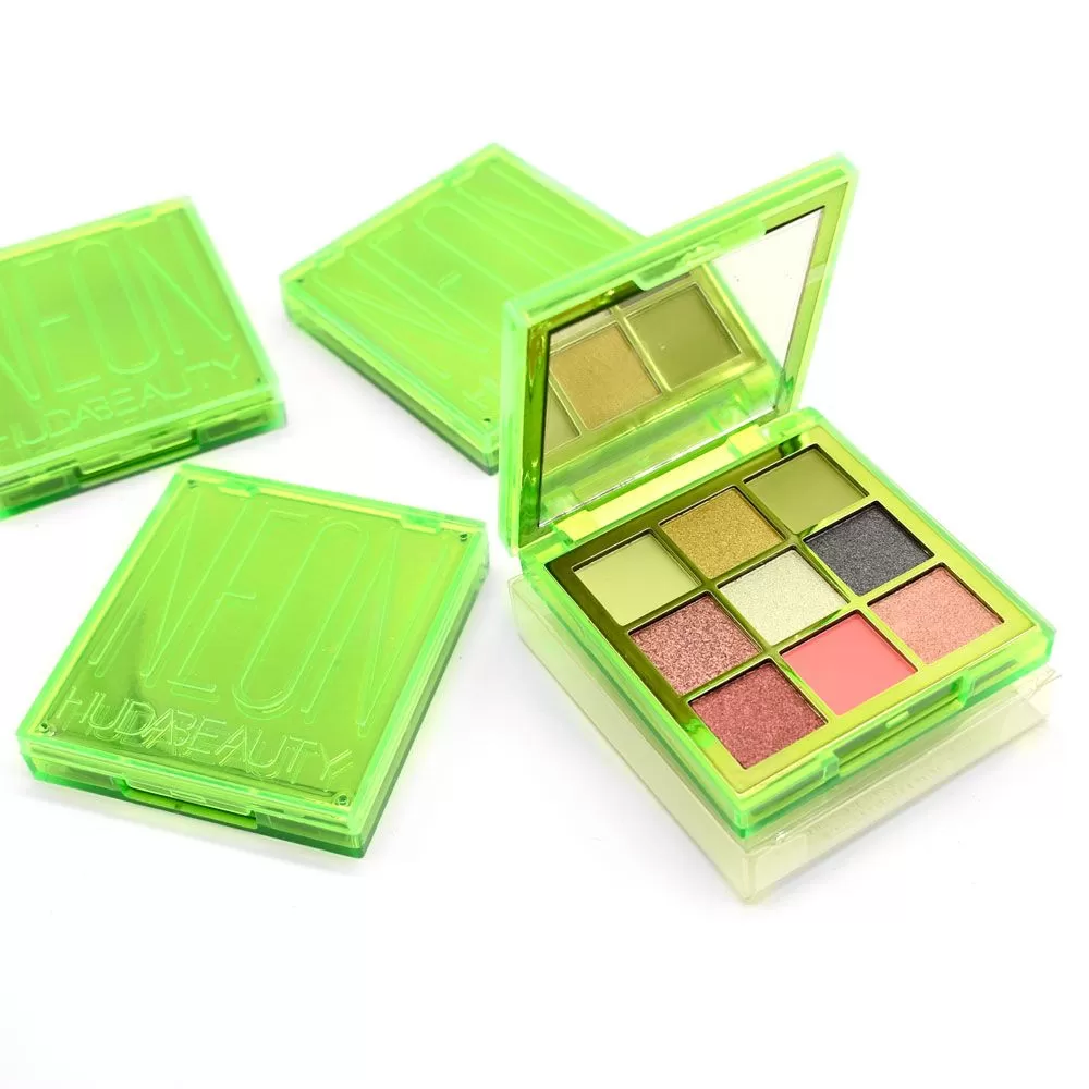 ZAR-H70100 Sombra Neón/ Verde Con Espejo Huda Beauty