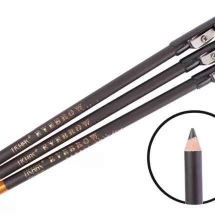 Lápiz delineador de cejas negro - Ushas (x12)