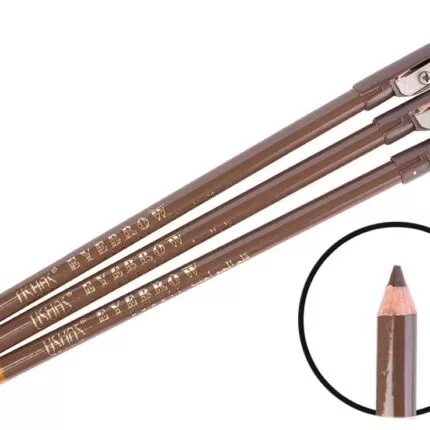 Lápiz delineador de cejas café - Ushas (12und)