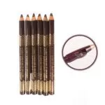 Delineadores oscuros con sacapuntas - Ushas (6Uds.)