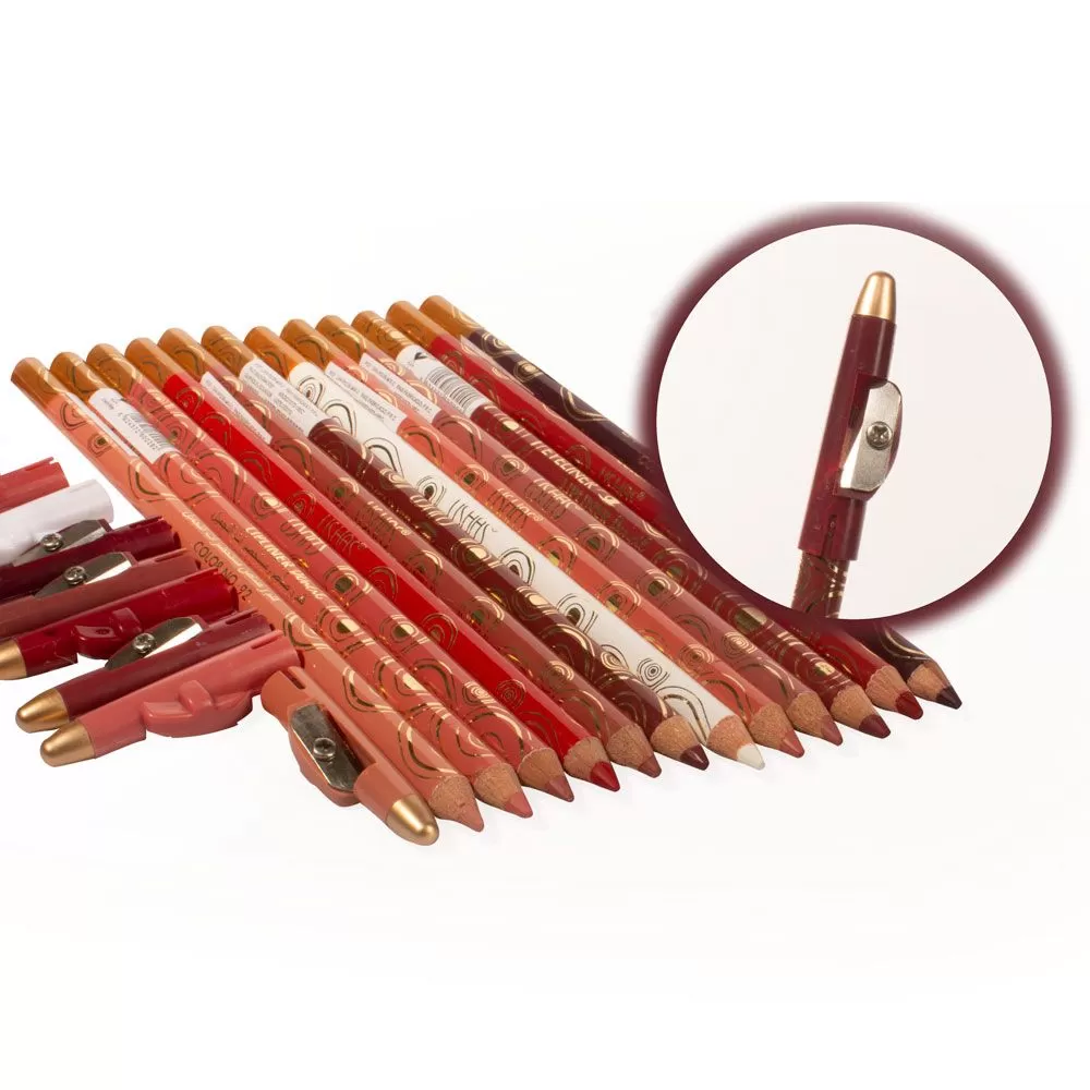 ZAR-P023B-MIX-C Delineadores de colores con sacapuntas - Ushas