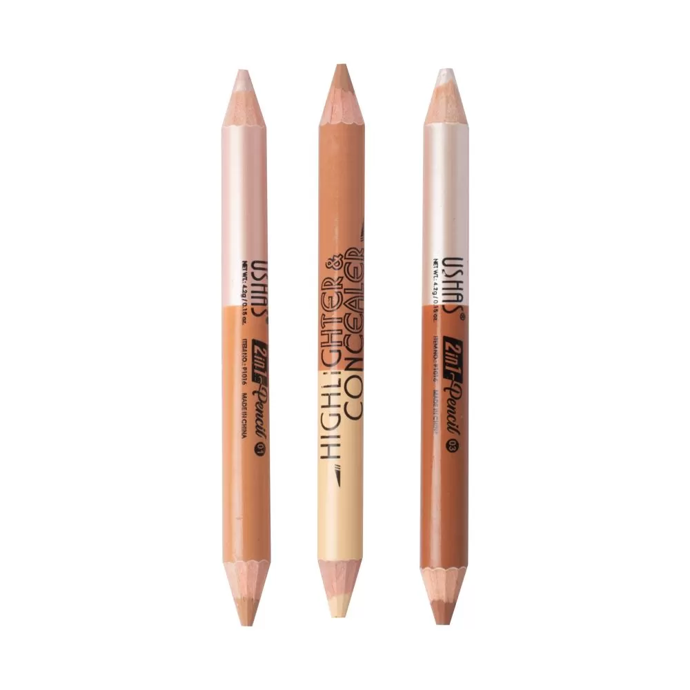 ZAR-P1016E Lápiz Concealer + Iluminador - Ushas