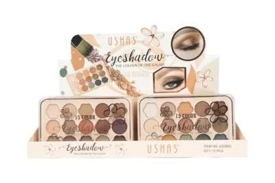 Paleta de sombras color Galaxy 15 colores - Ushas - Imagen 2