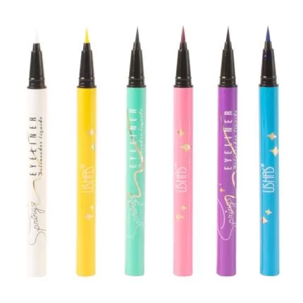 delineadores punta plumón de colores - ushas x12