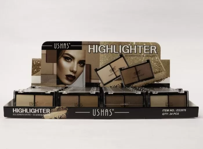 Iluminador highlighter 2 tonos - Ushas - Imagen 2