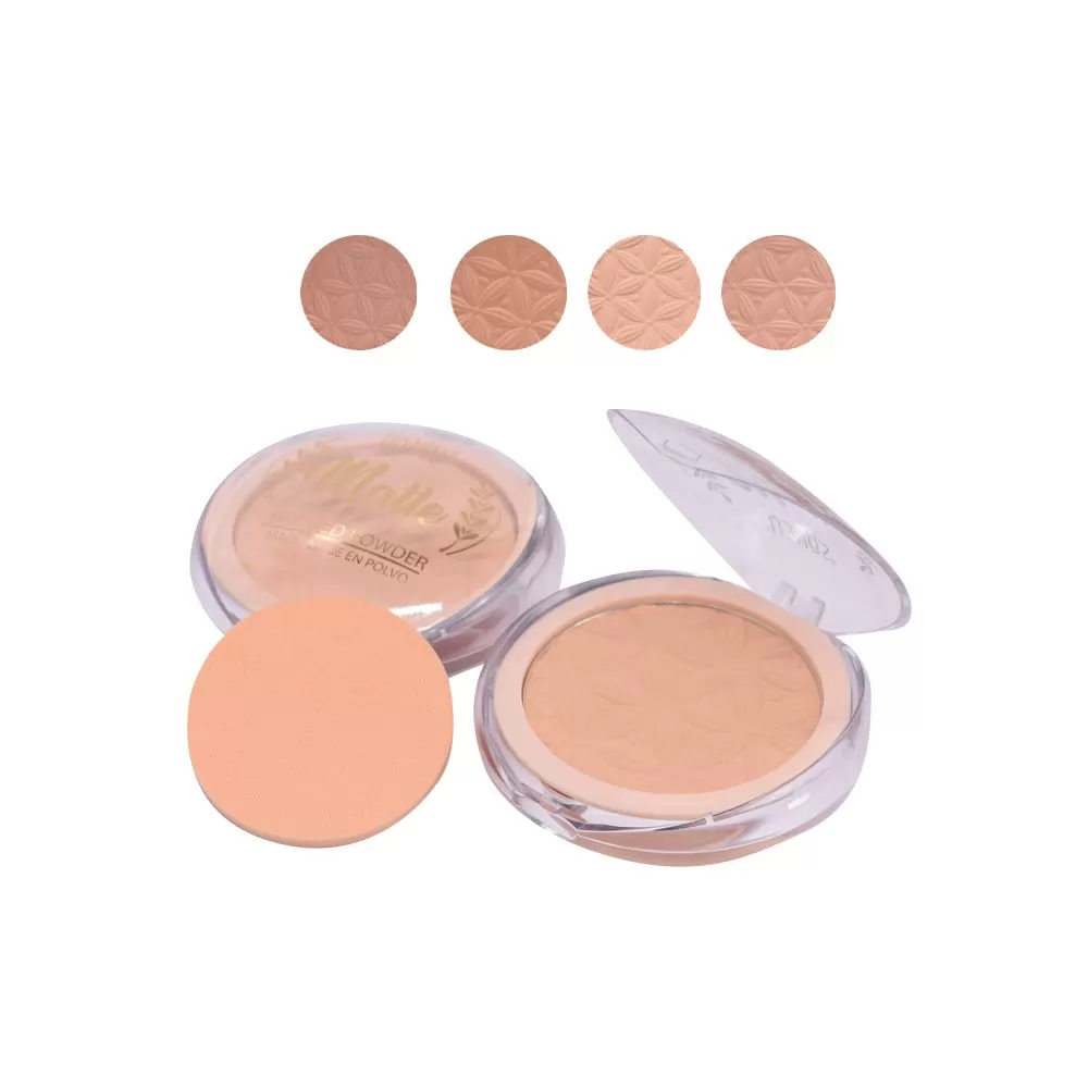 ZAR-FC618B Polvo compacto Matte Pressed Powder- Ushas