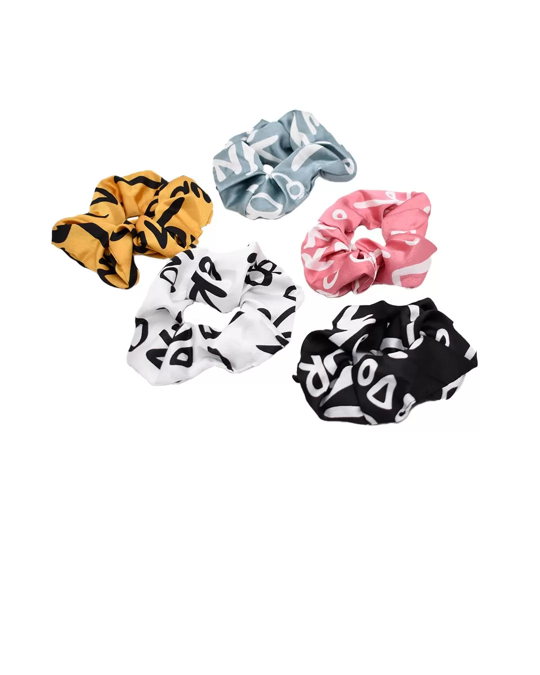 ZAR2204-260 Moño de tela estampados (12und) - Imagen 1