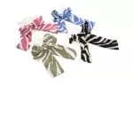 Moño de tela forma de lazo (12und)