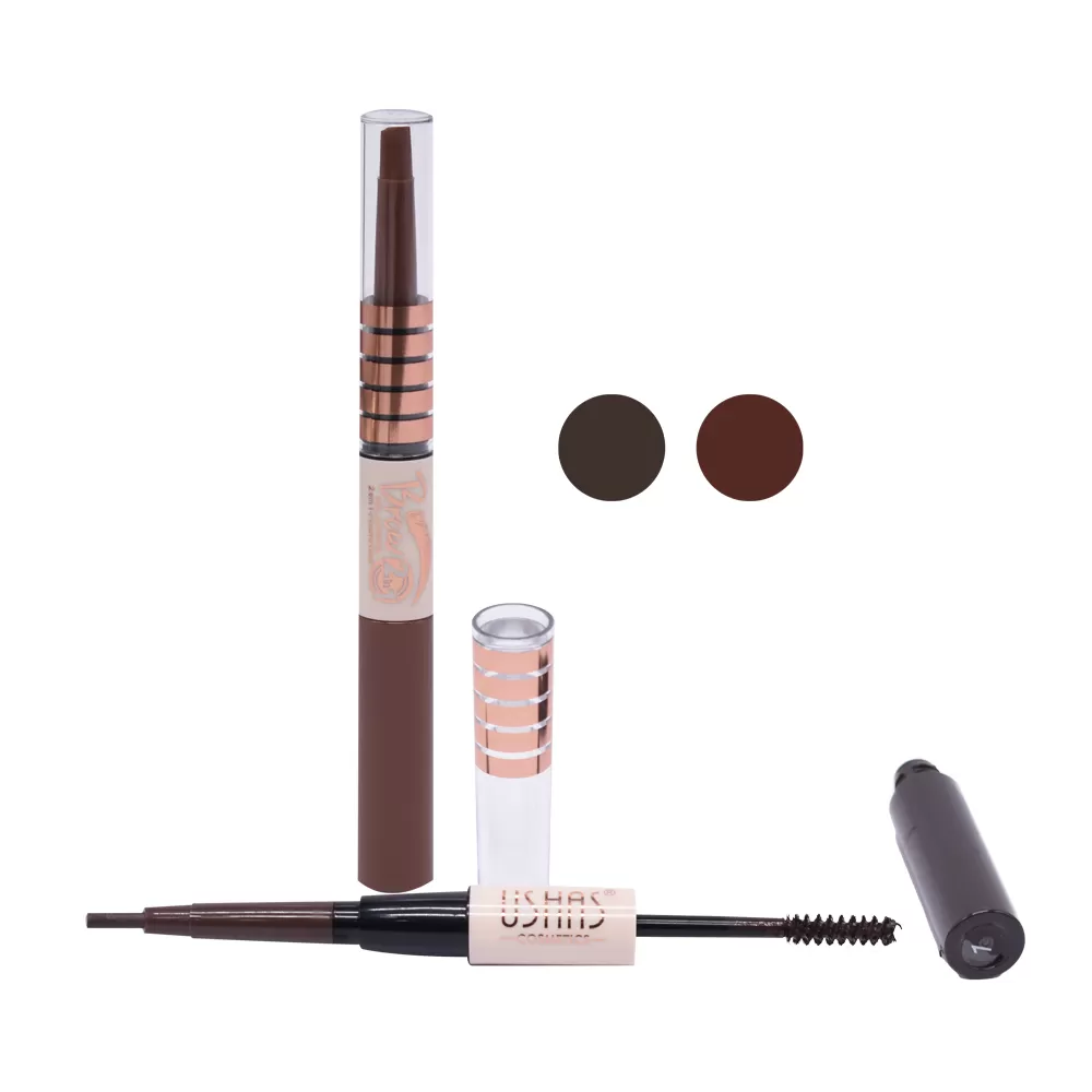 ZAR-EB027 Lápiz de cejas Brow 2 en 1 - Ushas