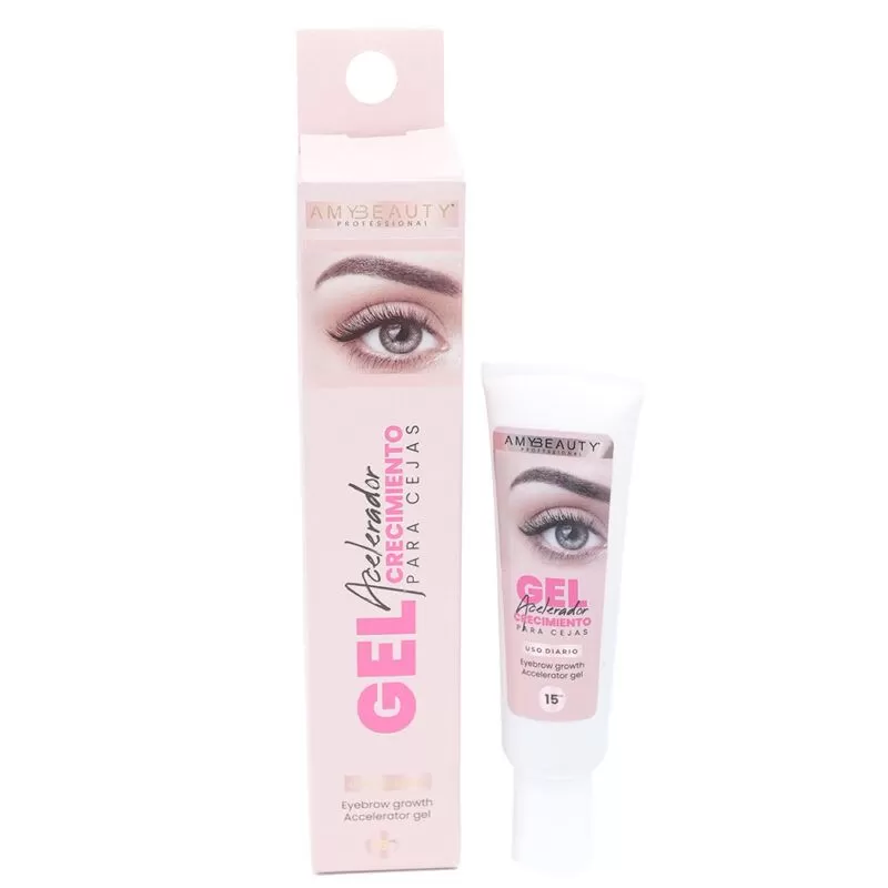 Gel acelerador crecimiento de cejas - Amybeauty
