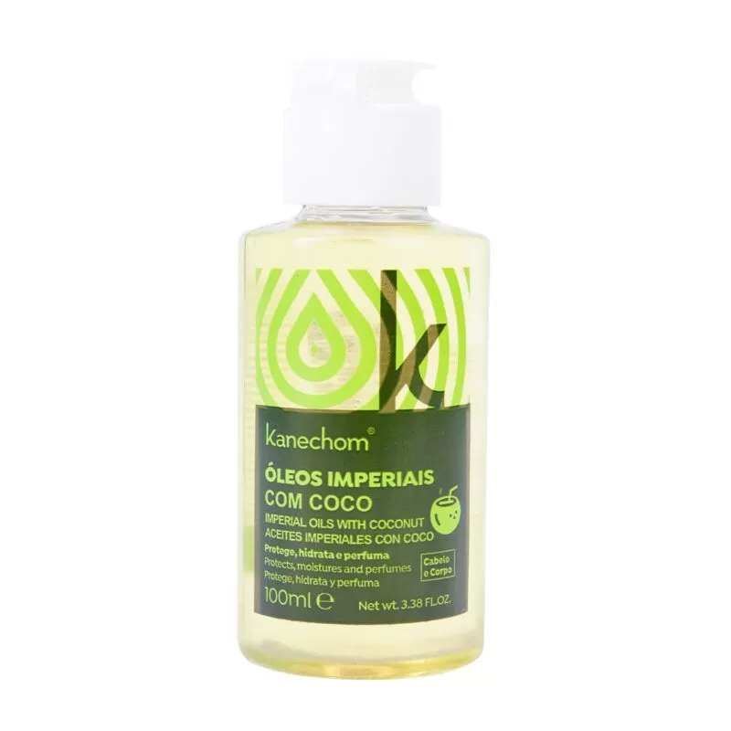 Aceite para cabello y corporal de coco