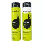Kit shampoo + acondicionador oleo de coco kanechom