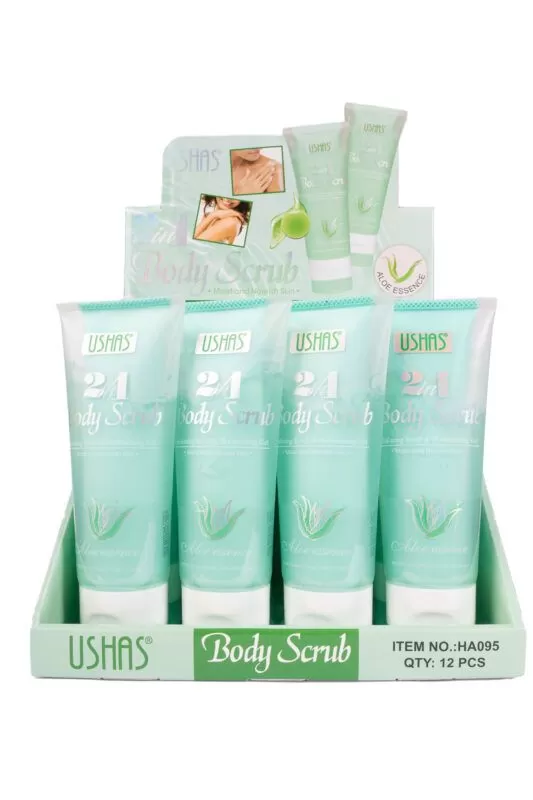 Exfoliante corporal gel Hidratante de aloe - Ushas - Imagen 2
