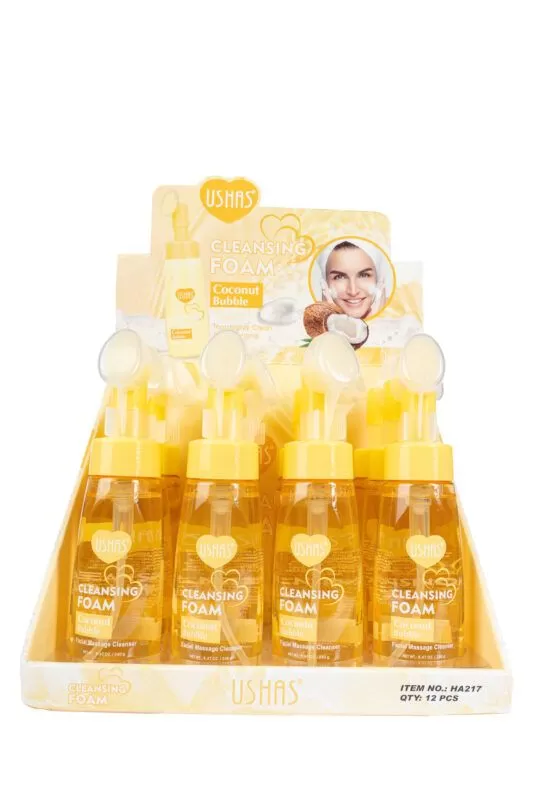 Espuma Limpiadora Facial Coconut - Ushas - Imagen 2