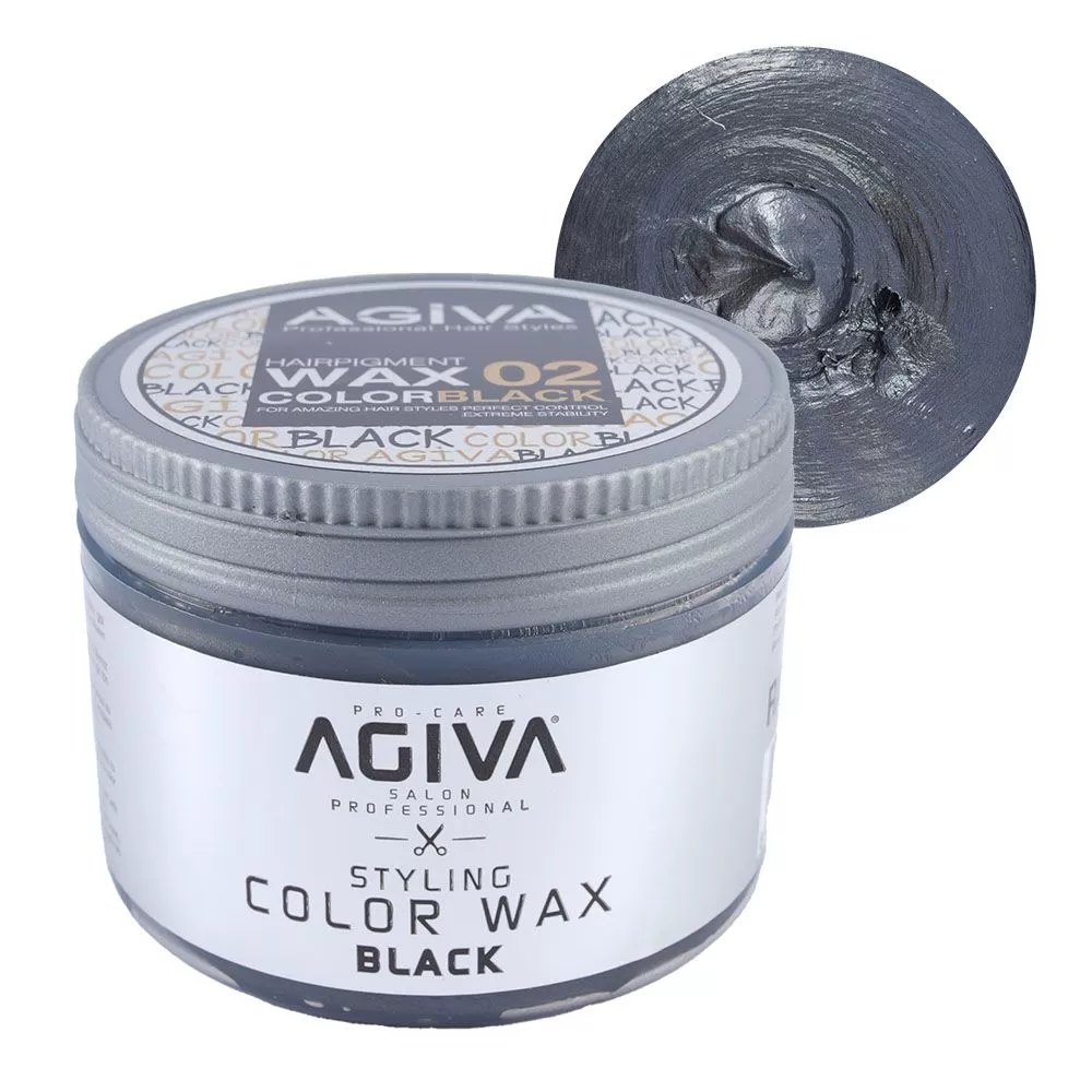 025936 Cera de color negro para cabello Styling Waxes - Agiva - Imagen 1