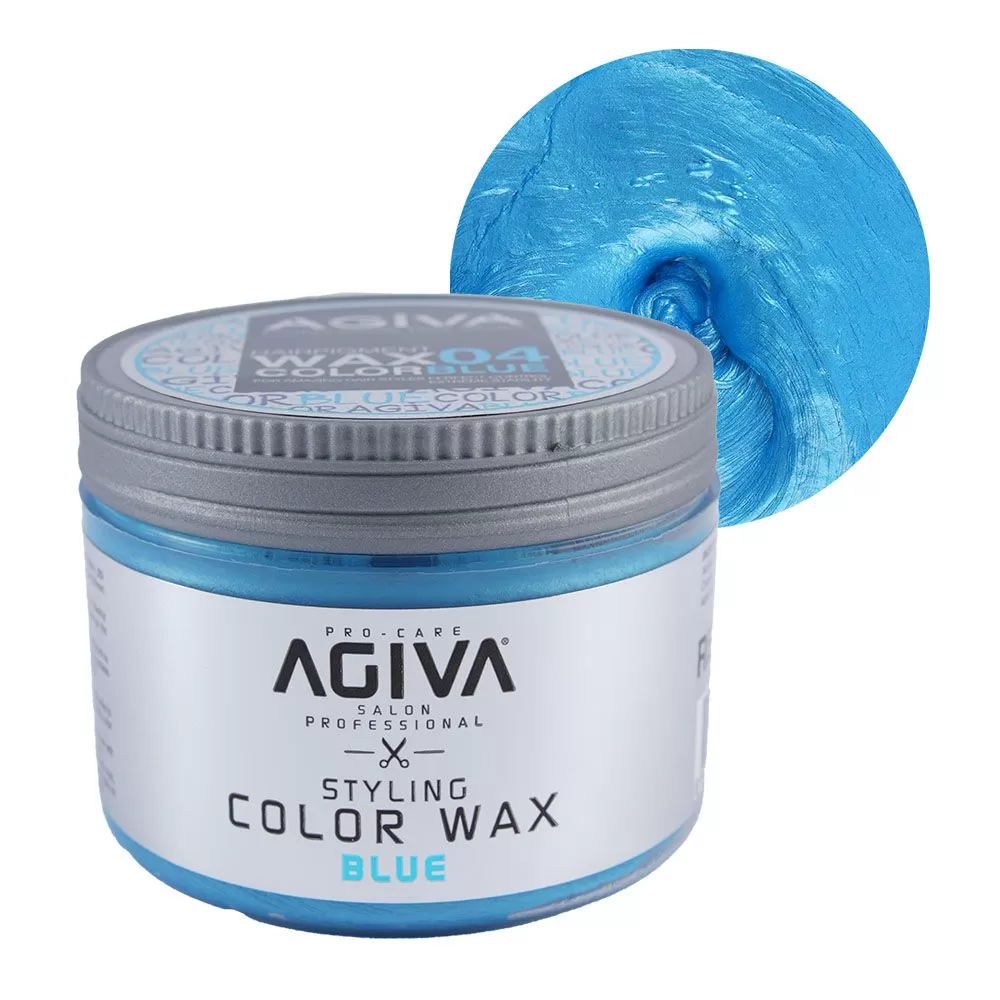 025950 Cera de color Azul para cabello Styling Waxes - Agiva - Imagen 1