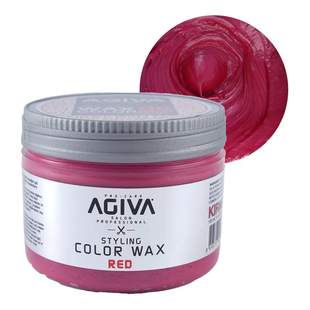 025967 Cera de color Rojo para cabello Styling Waxes - Agiva - Imagen 1