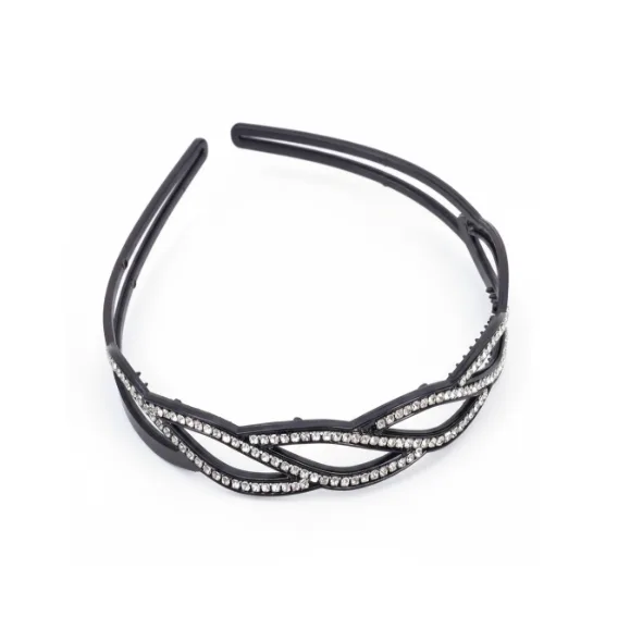 Diademas Negras x12 - Accesorios de Cabello - Imagen 1