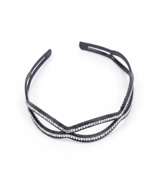 Diademas Negras x12 - Accesorios de Cabello - Imagen 1