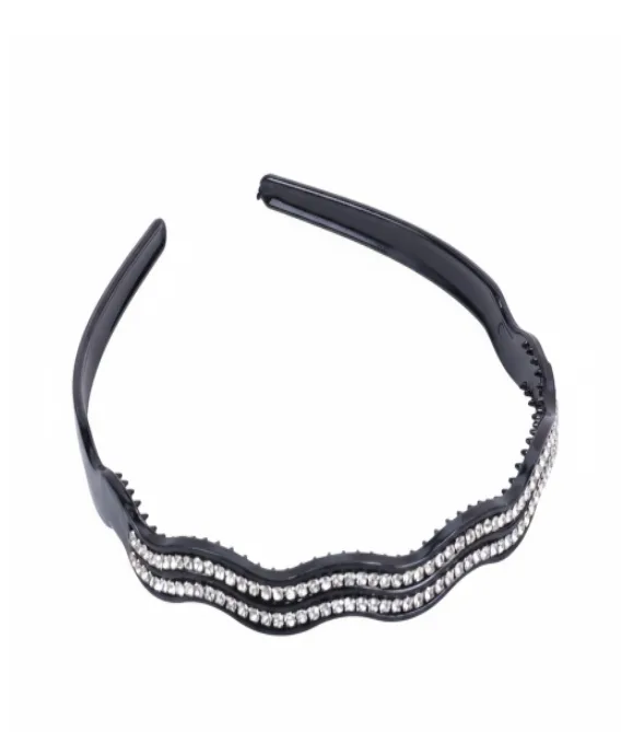 Diademas Negras x12 - Accesorios de Cabello - Imagen 1