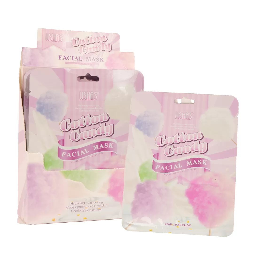 Mascarilla Facial Cotton Candy Ushas - Imagen 1