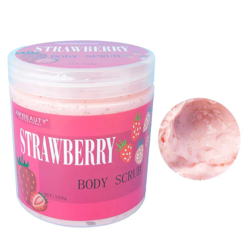Exfoliante Corporal de Fresa - AMYBEAUTY - Imagen 1