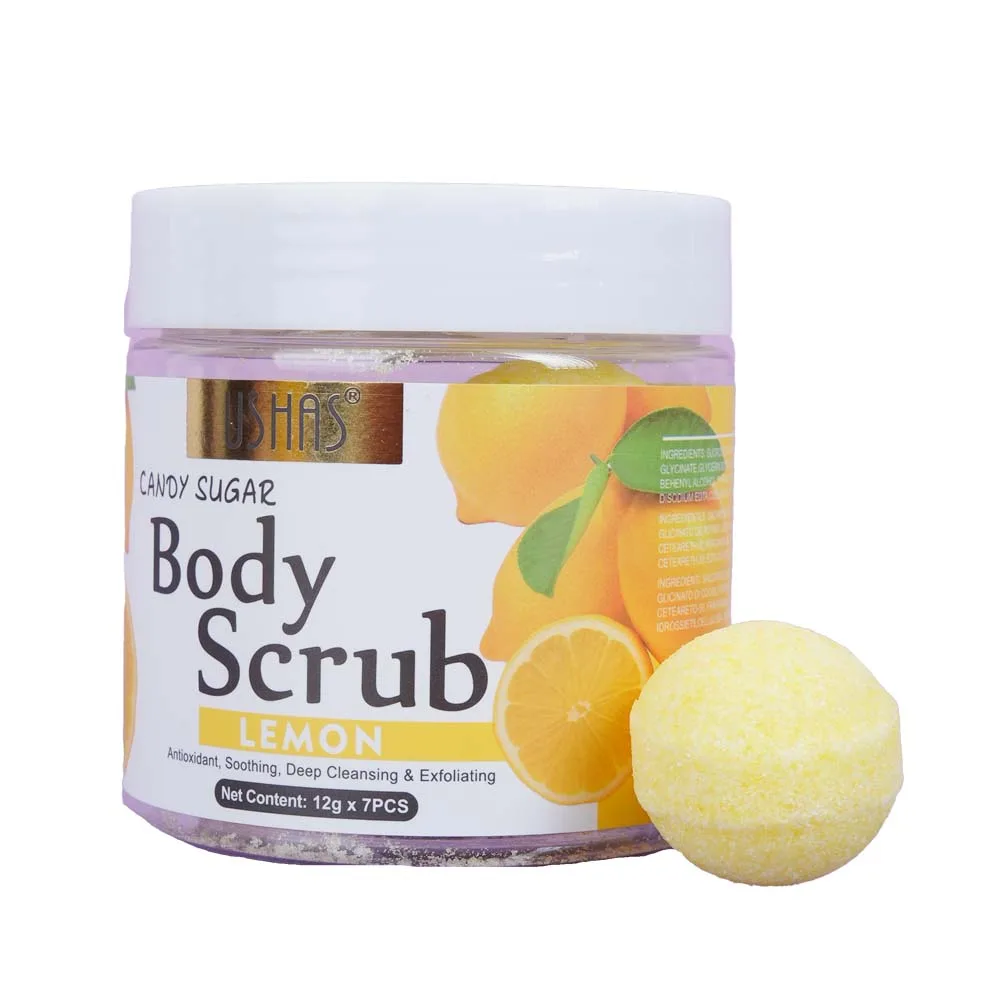 Exfoliante Corporal Candy Sugar Limon - USHAS - Imagen 1
