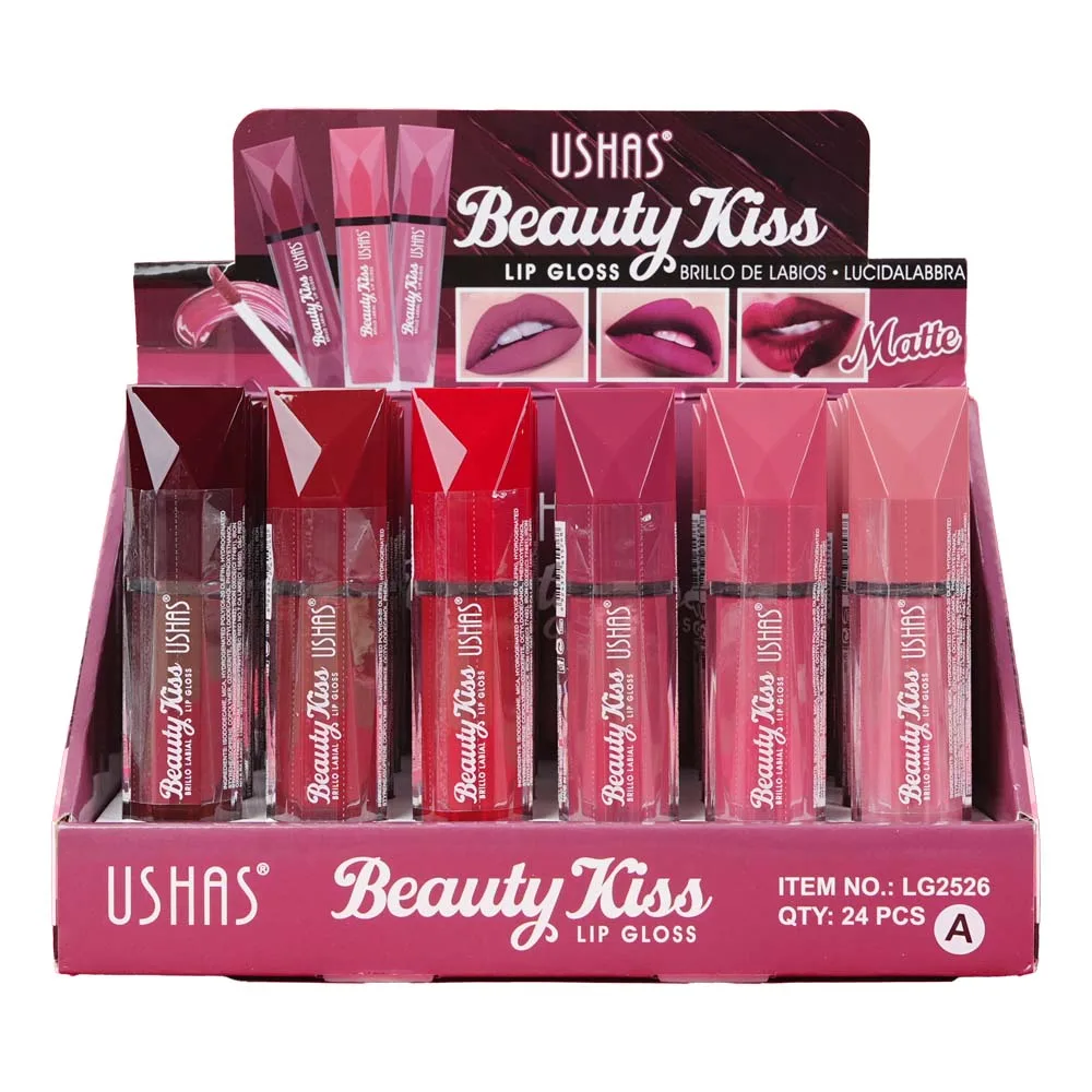 ZAR-LG2526A_ Lip Gloss Mate - Ushas - Imagen 1