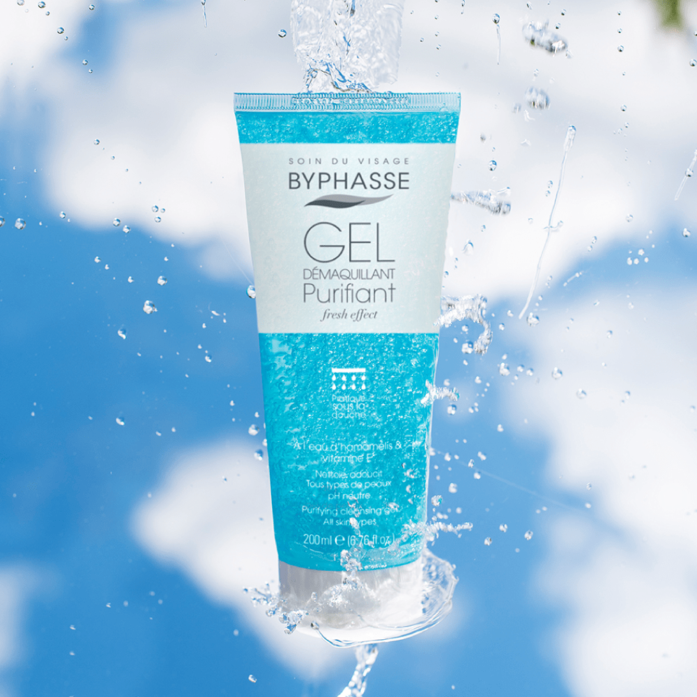 GEL DESMAQUILLANTE PURIFICANTE FRESH EFFEC - BYPHASSE gel desmaquillante purificante para rostro