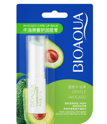 bálsamo labial de aguacate hidratante