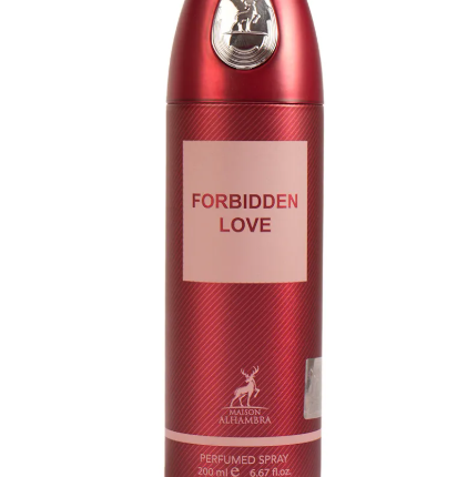 spray perfume unisex de pasión prohibida