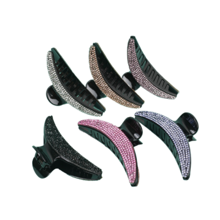 pinzas para cabello con brillos