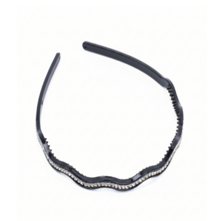 pack diademas negras cabello