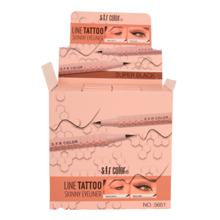 delineador líquido negro profesional