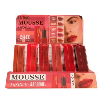 kit lápiz labial profesional 24 tonos