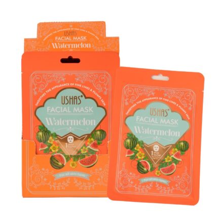 mascarilla facial hidratante con sandía