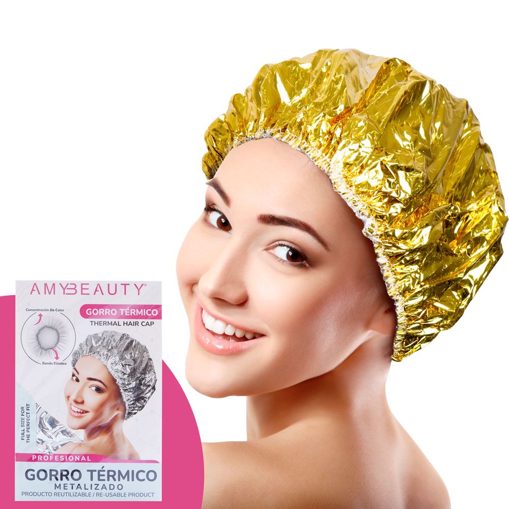 gorro térmico para tratamientos capilares