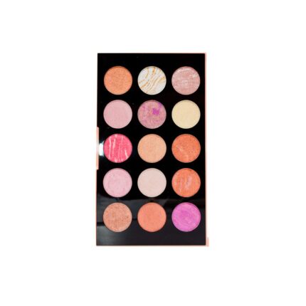 paleta de sombras e iluminador profesional